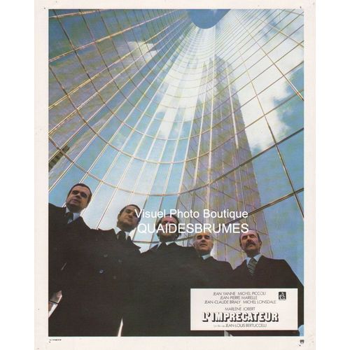 L'imprcateur : Jeu De Photos D'exploitation Cinmatographique - Format 24x30 Cm - De Jean-Louis Bertuccelli Avec Jean Yanne, Michel Piccoli, Jean-Pierre Marielle, Jean-Claude Brialy - 1977