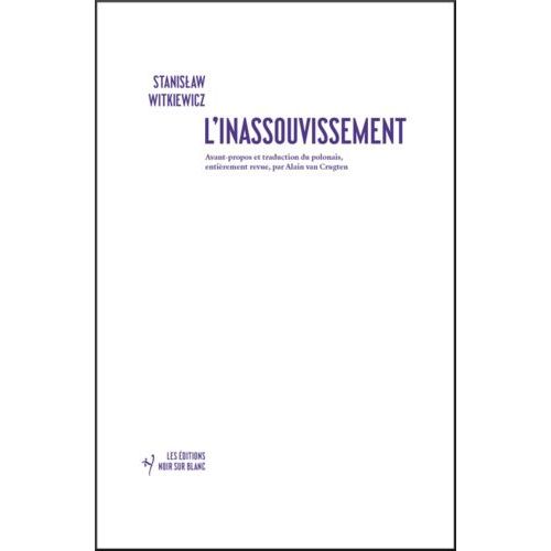 L'inassouvissement    Format Grand Format 