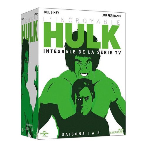 L'incroyable Hulk - Intgrale De La Srie Tv - Blu-Ray de Kenneth Johnson