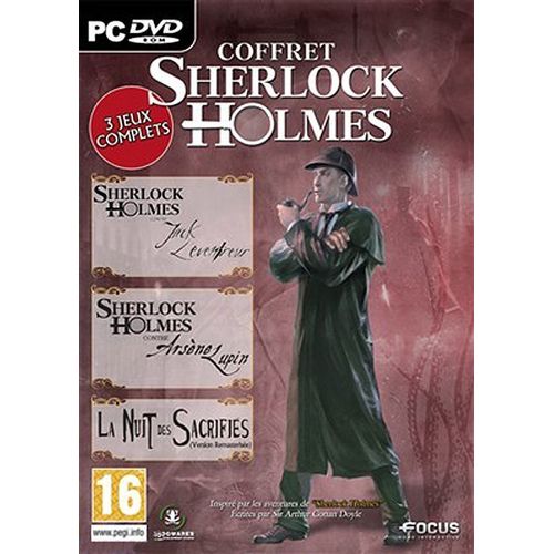 Coffret Sherlock Holmes PC Jeux Vidéo Rakuten