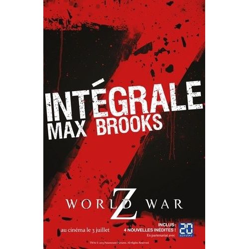 Intgrale Z - World War Z - Closure, Limited Et Autres Histoires De Zombies - Guide De Survie En Territoire Zombie    Format Broch 