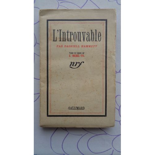 L'introuvable   de Dashiell Hammett 