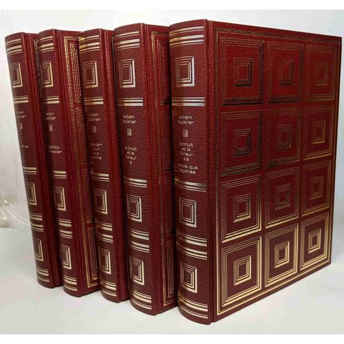 L'intrus + Le Gambit Du Cavalier + Requiem Pour Une Nonne + Le Bruit Et La Fureur + Le Bruit Et La Fureur (Suite); Tandis Que J'agonise -- Complet En 5 Volumes   de william faulkner 