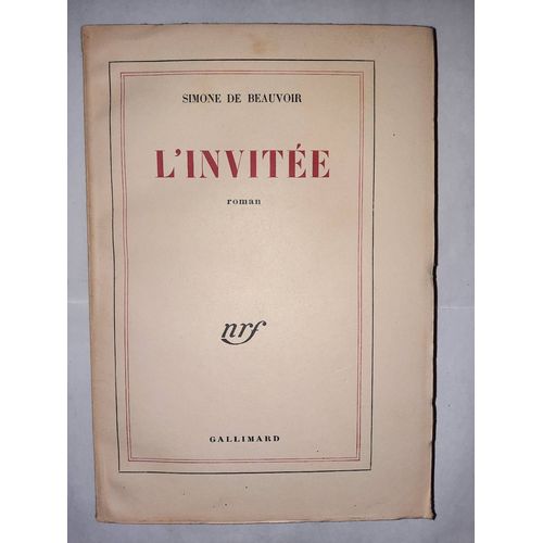 L'invite   de Simone de Beauvoir 