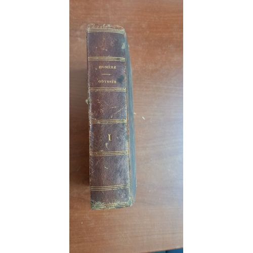 L'odysse D'homre Avec Des Remarques Par P.J. Bitaub. Volume Premier Seul Contenant Le Tome 1 Et Le Tome 2 (Douze Premiers Chants). 1833.   de Homre 
