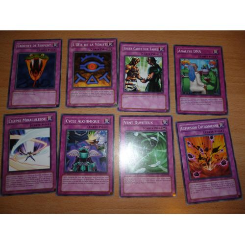 L'oeil De La Vrit + Jouer Carte Sur Table + Explosion Chthonienne + Analyse Dna + Vent Duveteux + Cycle Alchimique + Crochet De Serpent + Ellipse Miraculeuse