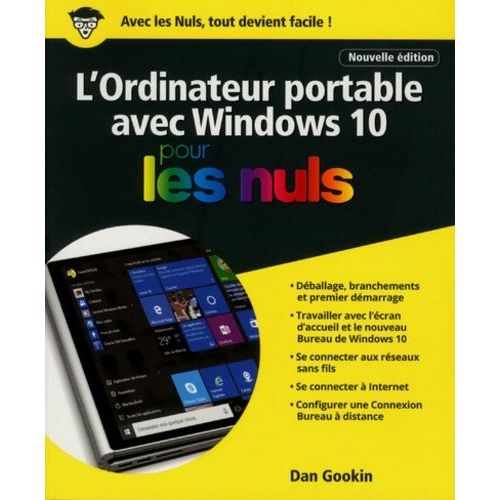 L'ordinateur Portable Avec Windows 10 Pour Les Nuls    Format Grand Format 