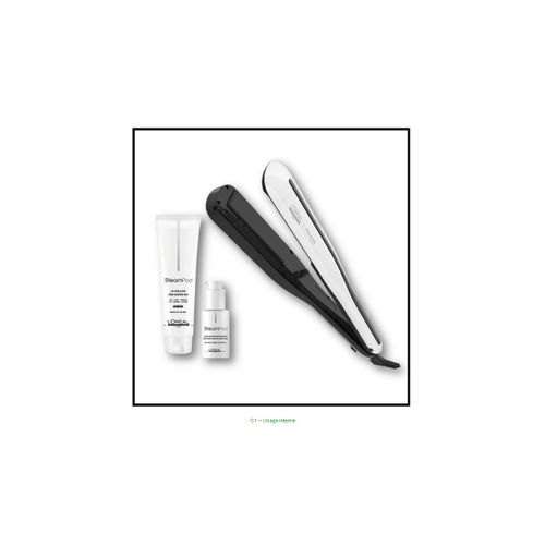 L'oral Professionnel Steampod 3.0 Lisseur + Lait Cheveux Fins 150 Ml + Srum 50 Ml