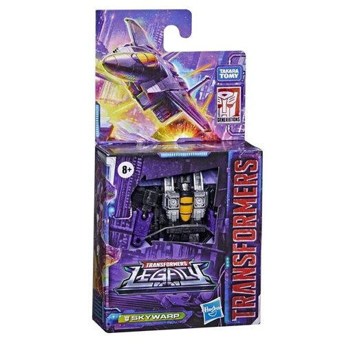 L-Skywarp - Hasbro Transformers War For Cybertron Kingdom Core Optimus Prime Soundwave Megatron Starscream Spike Ravage Ravage Action Figure