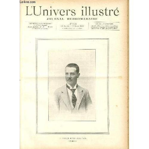 L'univers Illustre - Trente Neuvieme Annee N 2138 Le Prince Henri D'orlans