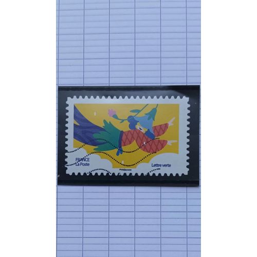 L113 -- Timbre Oblitr France Autoadhesif N  1940 -- Anne 2020 -- 