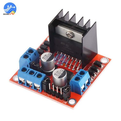 L298n Panneau De Commande De Moteur, Moteur Pas  Pas, Voiture Intelligente, Robot, Kit De Bricolage, Planche  Pain Peltier Pour Arduino