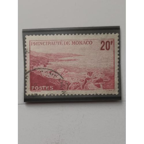 L324 -- Timbre Oblitr Monaco N 312 -- Anne 1948 -- 