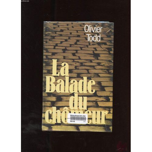 La Balade Du Chomeur   de olivier todd