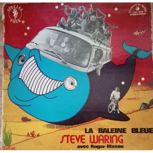 LA BALEINE BLEUE / STEEVE WARING / DISQUE VYNIL 33 TOURS Rakuten