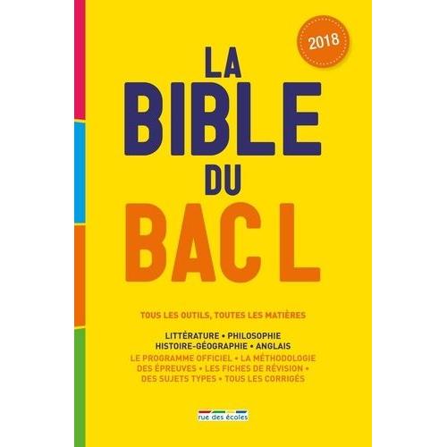 La Bible Du Bac L   de Benoit Wendy  Format Beau livre 
