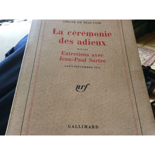 La Cérémonie Des Adieux Littérature Rakuten