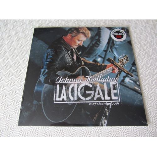 La Cigale Dcembre 2006 (Tirage Limit Double Vinyles Tranparent): Je Suis N Dans La Rue - Hey Joe - Le Penitencier - Quelque Chose De Tennessee - La Musique Que J'aime - Gabrielle - Etc...Ji - Johnny Hallyday