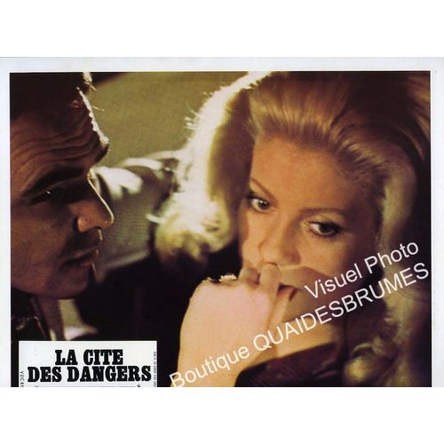 La Cit Des Dangers - Hustle : Jeu De 16 Photos D'exploitation Cinmatographique - Format 23,5x29,5 Cm - De Robert Aldrich Avec Burt Reynolds, Catherine Deneuve, Ben Johnson, Ernest Borgnine - 1975