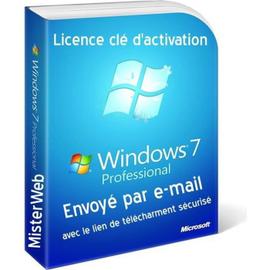 Windows 10 Pro 32/64 Bits Licence - Français - Clé d'activation