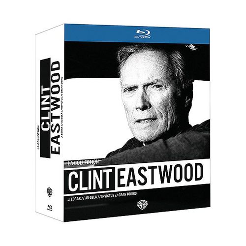 La Collection Clint Eastwood : J. Edgar + Au-Del + Invictus + Gran Torino - Blu-Ray