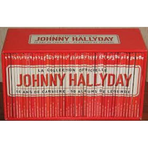 La Collection Officielle Johnny Hallyday 50 Albums De Legende