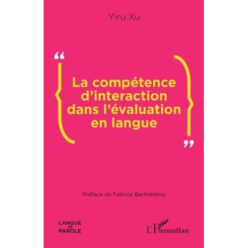 La Comptence D'interaction Dans L'valuation En Langue  