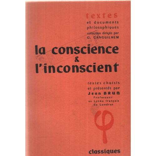 La Conscience Et L'inconscient - Autres | Rakuten