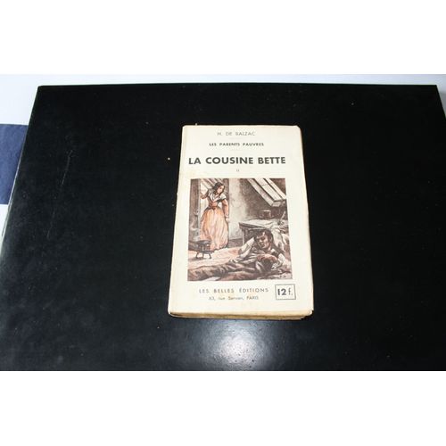 La Cousine Bette Tome Ii - H. De Balzac - Livre Ancien Dbut 1900 - -   