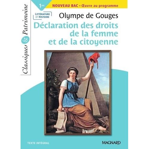 Dclaration Des Droits De La Femme Et De La Citoyenne    Format Poche 