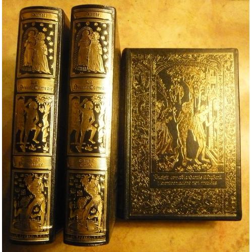 La Divine Comdie (3 Volumes)   de Dante Alighieri  Format Cuir 