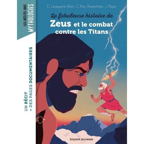 La Fabuleuse Histoire De Zeus Et Le Combat Contre Les Titans    Format Poche 