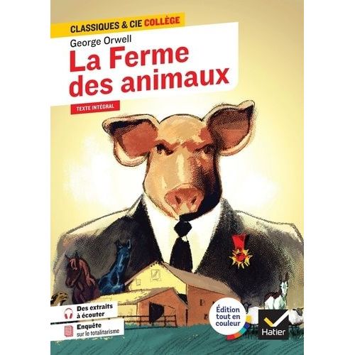 La Ferme Des Animaux (1945)   de Orwell George  Format Poche 
