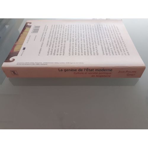 La Gense De L'etat Moderne - Culture Et Socit Politique En Angleterre    Format Album 
