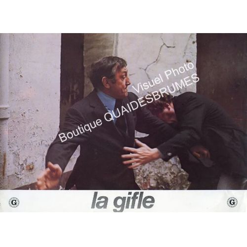 La Gifle : Photo D'exploitation Cinmatographique - Format 22x30 Cm - De Claude Pinoteau Avec Lino Ventura, Annie Girardot, Isabelle Adjani, Michel Aumont, Nathalie Baye, Francis Perrin - 1974