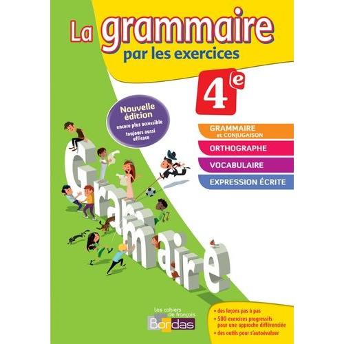 La Grammaire Par Les Exercices 4e - Version Corrige Rserve Aux Enseignants   de Paul Jolle  Format Broch 