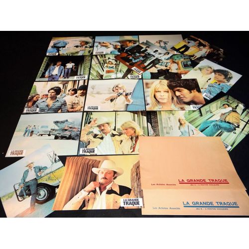 La Grande Traque (Trackdown): Jeux A+B De 18 Photos D'exploitation Cinmatographique - Format 21x27 Cm - De Richard T. Heffron Avec James Mitchum, Karen Lamm, Anne Archer, Erik Estrada - 1976