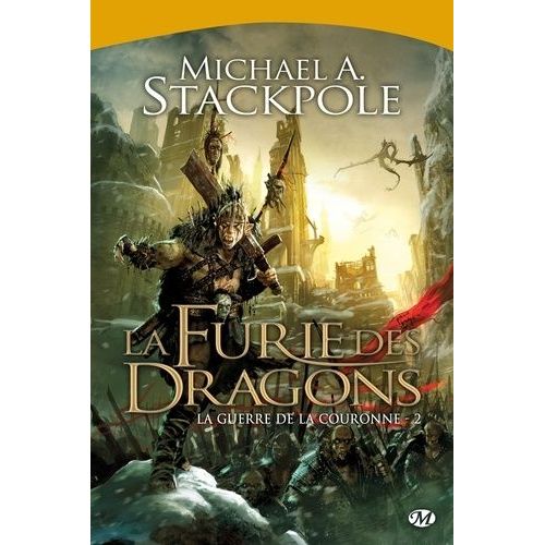 La Guerre De La Couronne Tome 2 - La Furie Des Dragons   de Stackpole Michael A.  Format Poche 