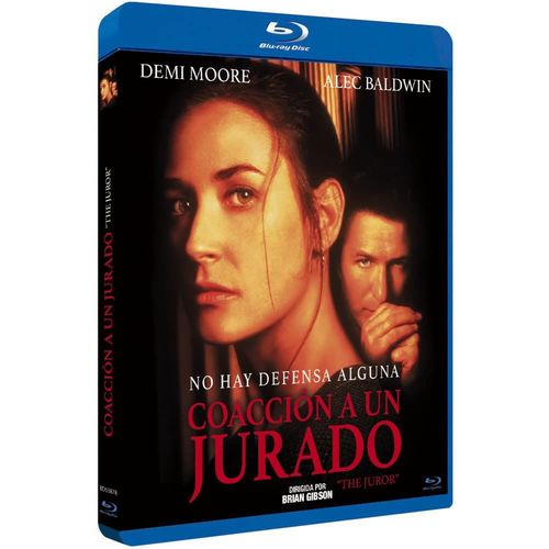 La Jure / The Juror / Coaccin A Un Jurado - Blu-Ray Exclusif Import Espagne Avec Vf Incluse Et Jaquette, Menu Disc En Espagnol