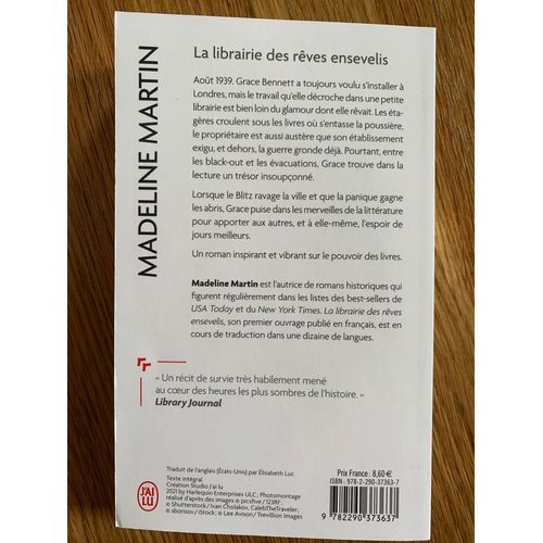 La Librairie Des Rves Ensevelis    Format Poche 