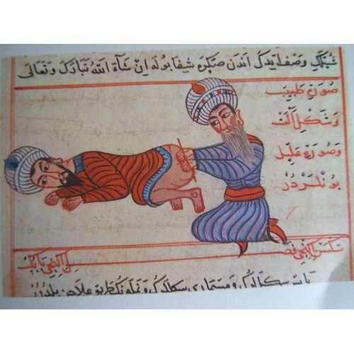 La ligature et l'extirpation des hémorroides saignantes et le traitement des fissures extrait du