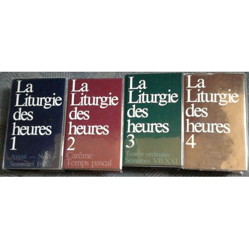 La Liturgie Des Heures En 4 Volumes - Sciences Humaines Et Spiritualité ...