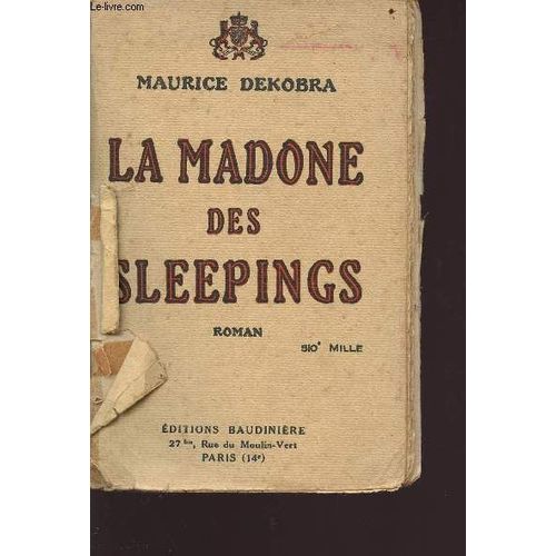 La Madone Des Sleepings   de maurice dekobra 