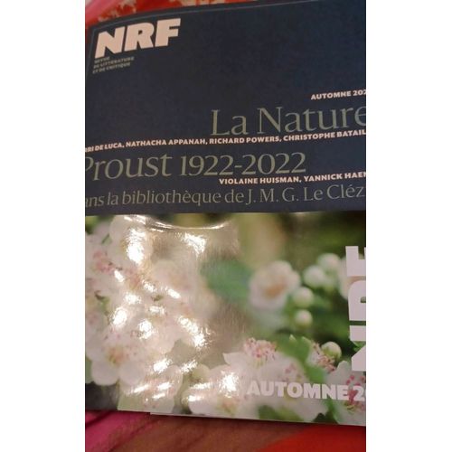 La Nouvelle Revue Franaise - Automne 2022    Format Broch 