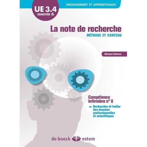 La Note De Recherche : Mthode Et Contenu - Ue 3.4.S6 