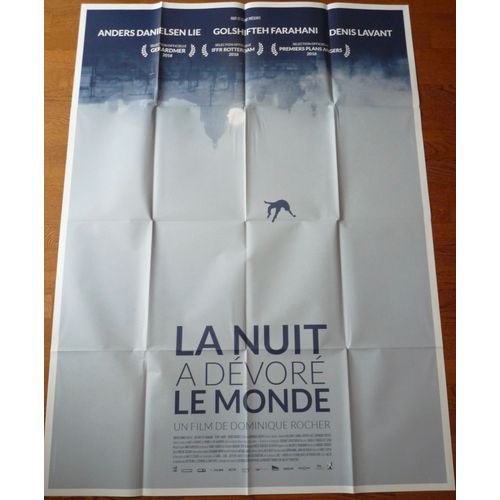 La Nuit A Dvor Le Monde De Dominique Rocher (Ii) Avec Anders Danielsen Lie, Golshifteh Farahani... - Affiche Originale De Cinma Format 120 Cm X 160 Cm