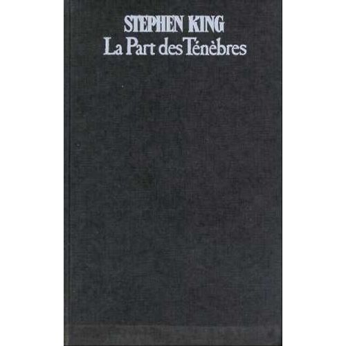 La Part Des Tenebres   de stephen king  Format Broch 