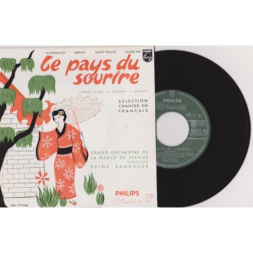 La Pays Du Sourire Dans L'ombre De Pommiers En Fleur - Qui Dans Nos Coeurs A Fait Fleurir L'amour - Lehar Grand Orchestre E La Radio De Vienne Dir Sandauer