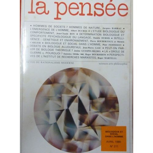 La Pense 211 Barrau, Ducros, Roy, Dubois, Roubertoux, Carlier, Fedosseev...