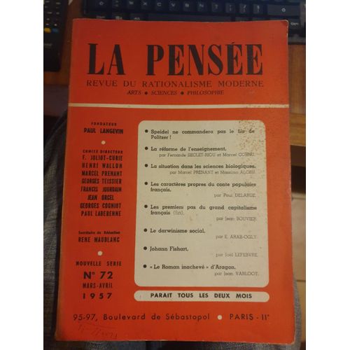 La Pensee 72